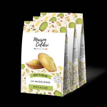 Prix Doux - Lot de madeleines Pistache